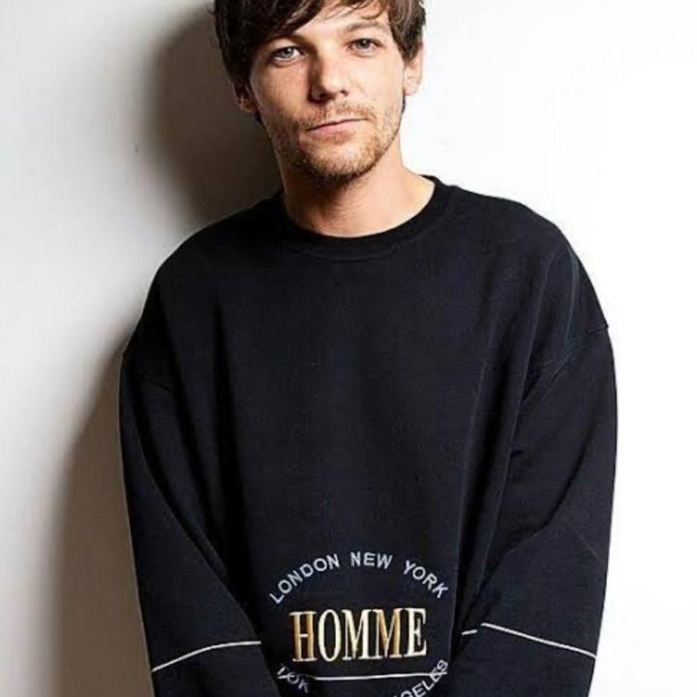 BALENCIAGA Homme Embroidered Sweatshirt SZ M